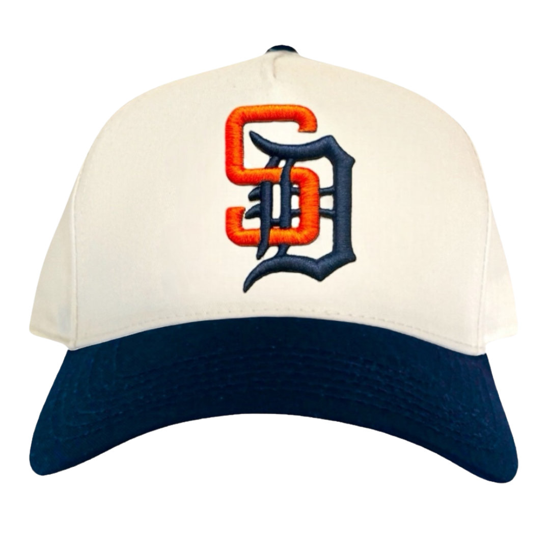 Retro SD A-Frame Snapback Hat