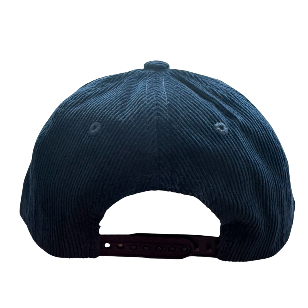 Navy Corduroy SD A-Frame Snapback