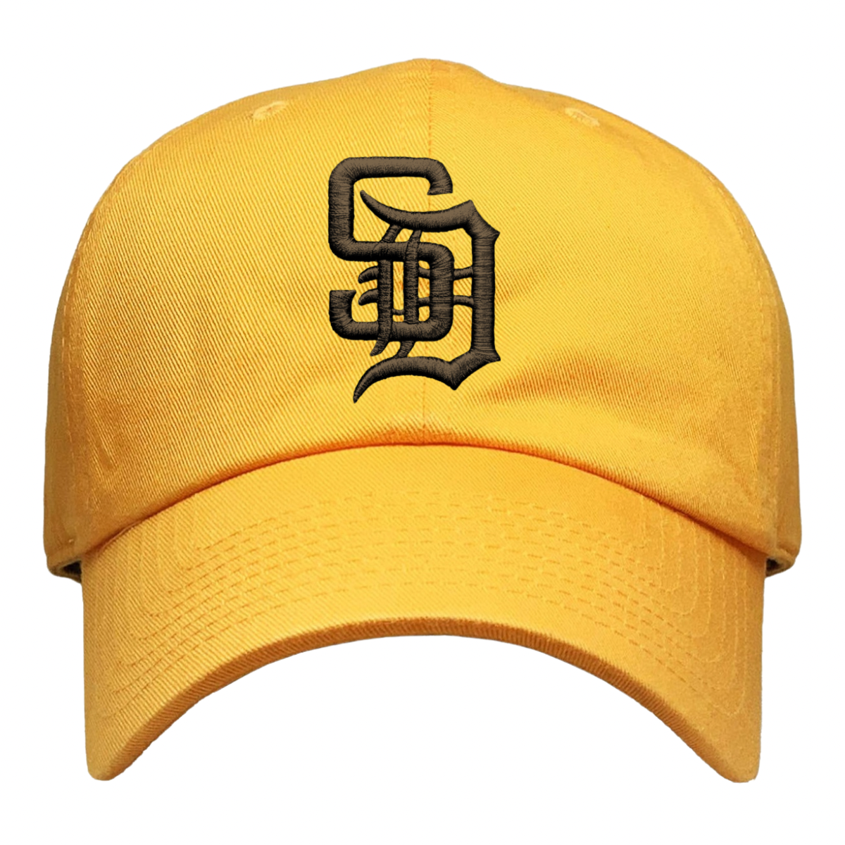 Gold SD Dad Cap in