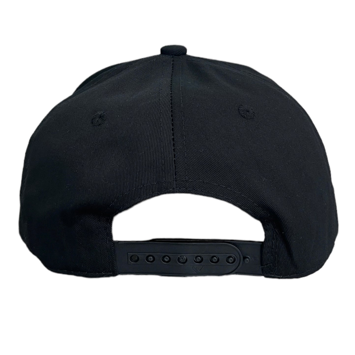 All Black SD A-Frame Snapback