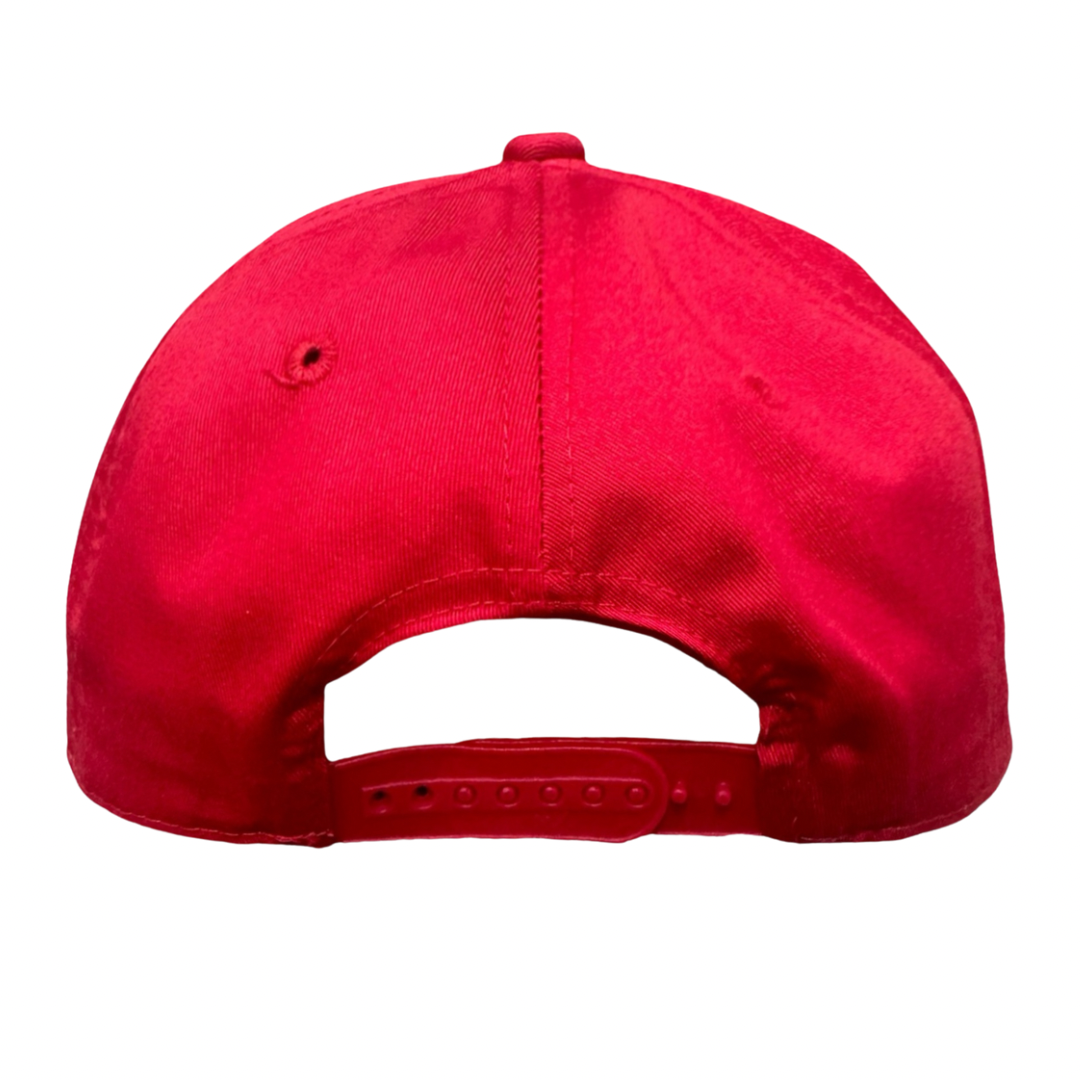 Red SD A-Frame Snapback
