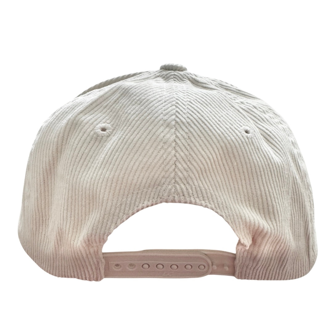 Beige Corduroy SD A-Frame Snapback