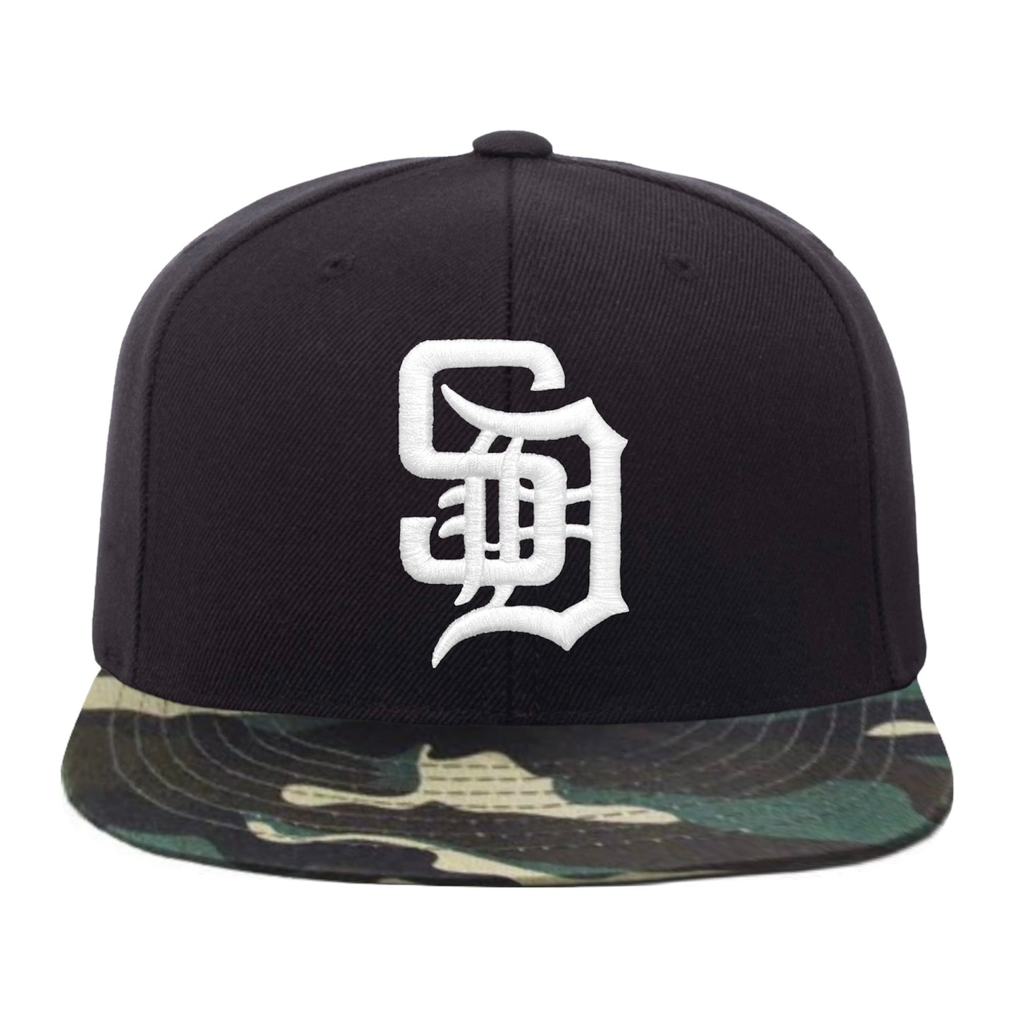Camo Brim SD Snapback Hat