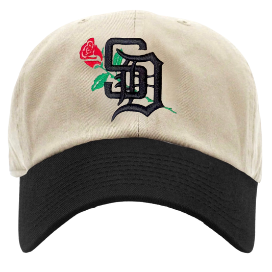 Cream & Rose SD Rose Dad Cap