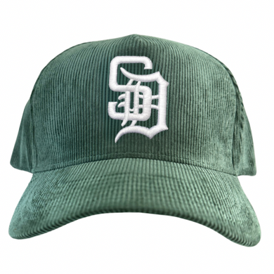 Green Corduroy SD A-Frame Snapback – Smashing Designs