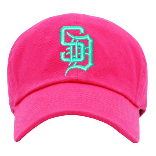 Hot Pink SD Dad Cap