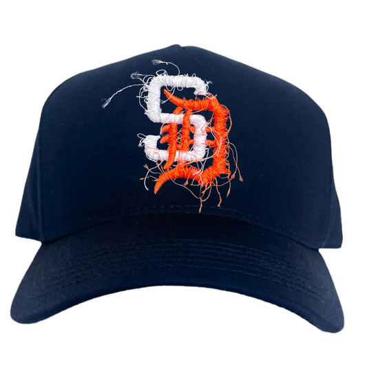 SD x OG Navy SD A-Frame Snapback