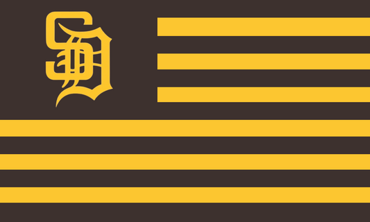 Brown & Gold SD Flag