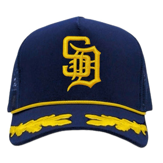 Blue Captain SD Trucker Hat