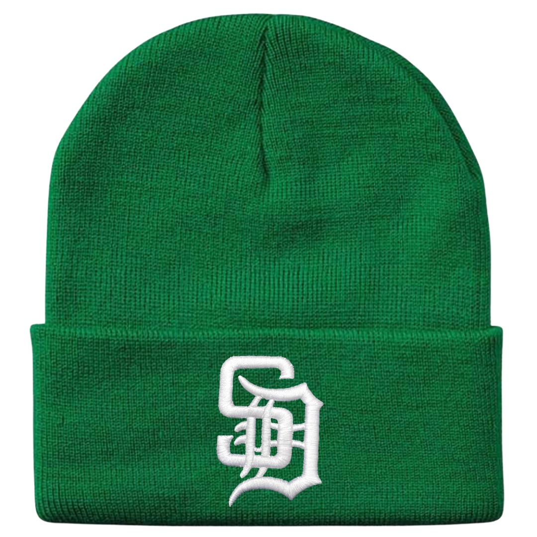 Green SD Beanie