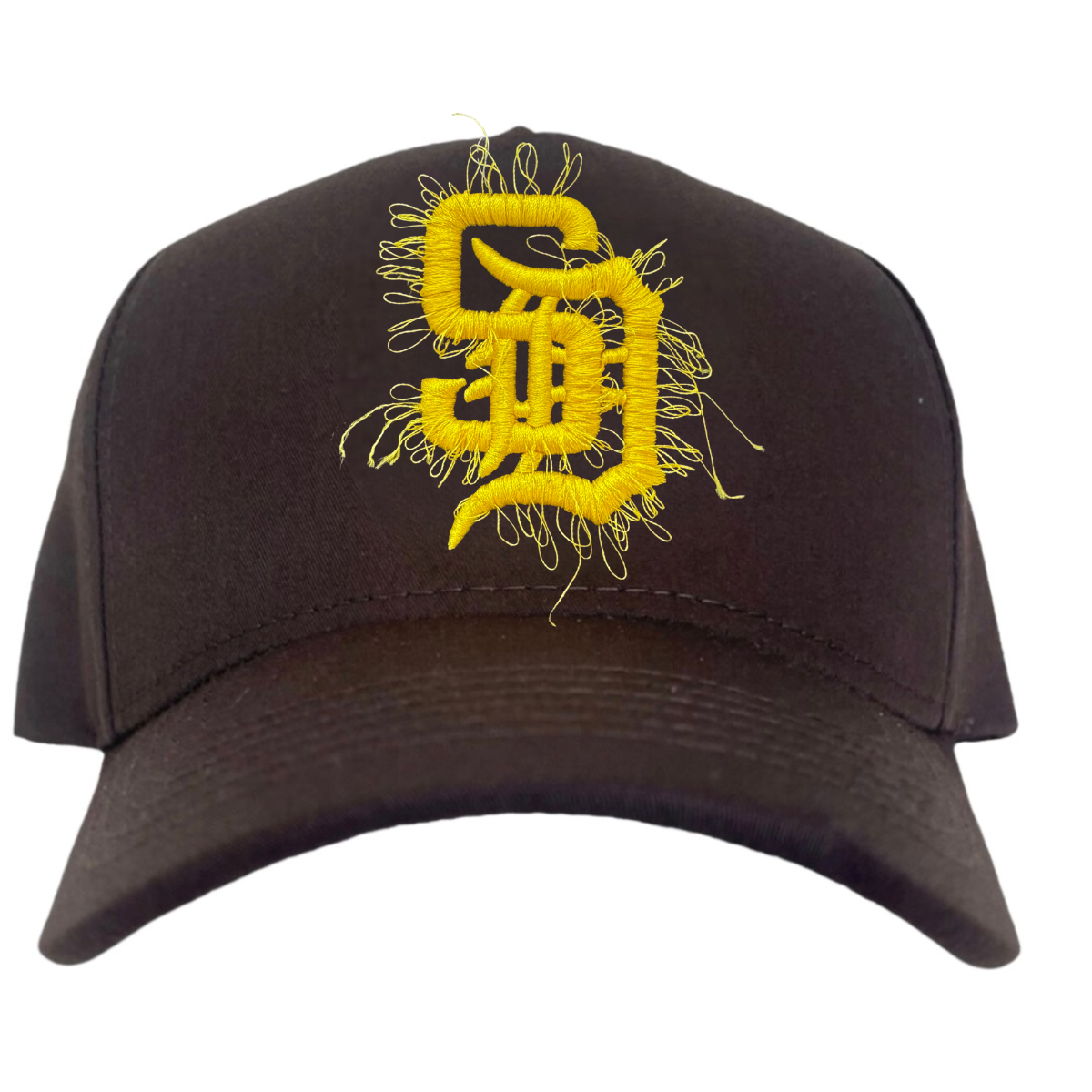 SD x OG Brown SD A-Frame Snapback