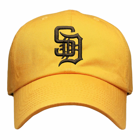 Gold SD Dad Cap in