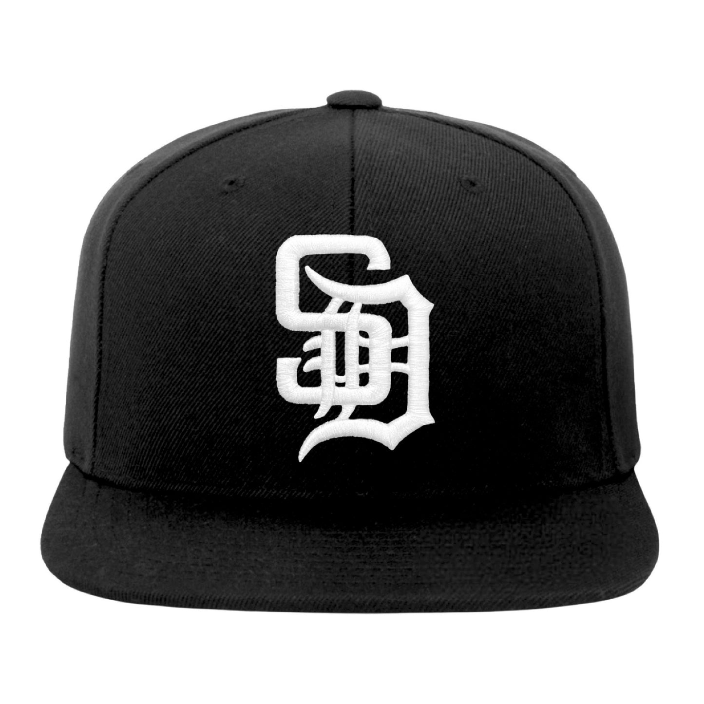 Black SD Snapback