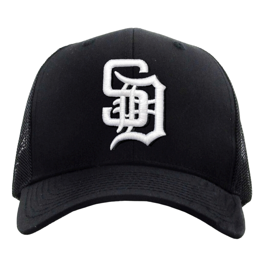 Black SD Trucker Hats