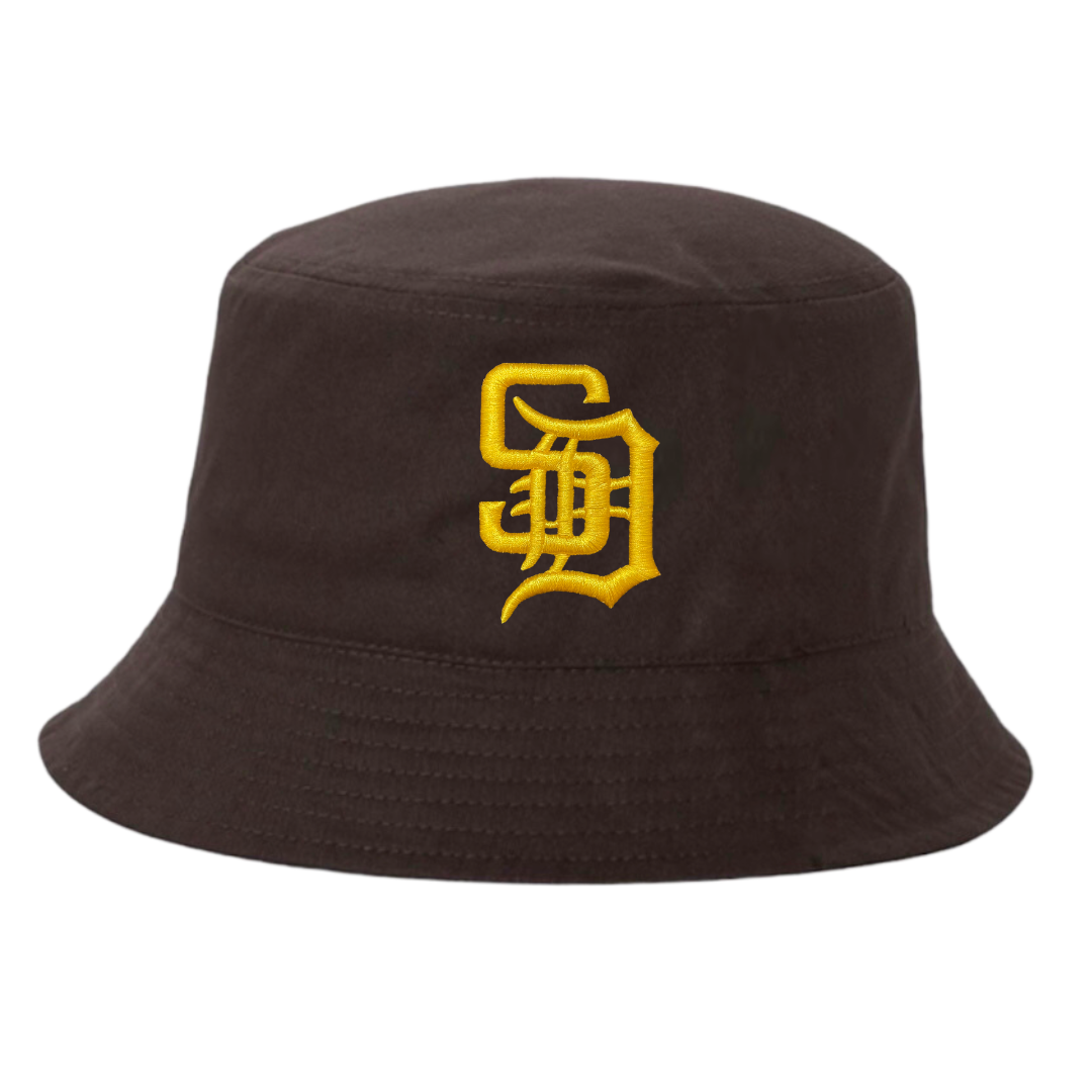 Brown SD Bucket Hat