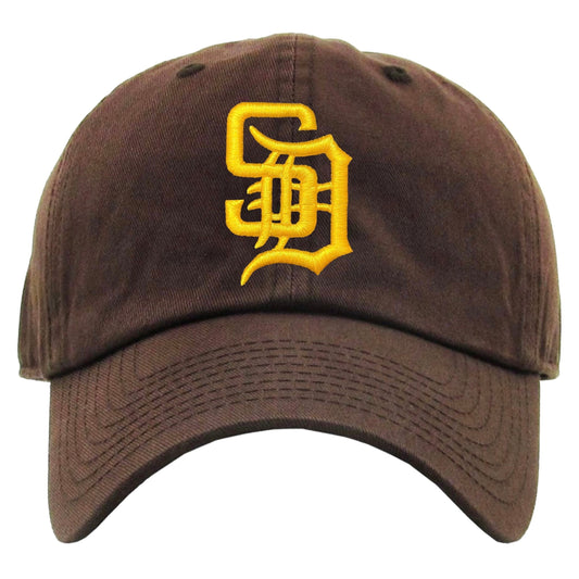 Brown SD Dad Cap