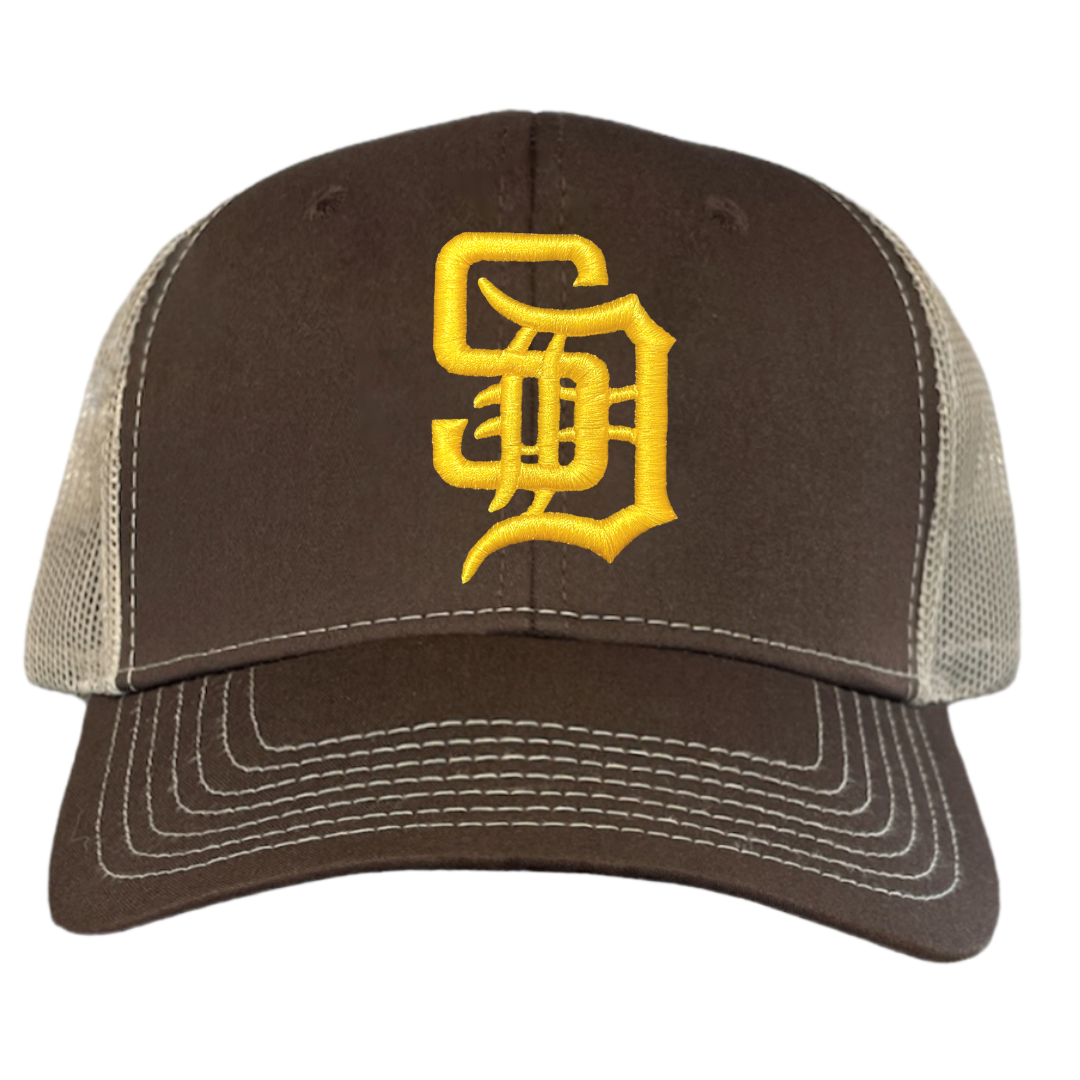 Brown SD Trucker Hat