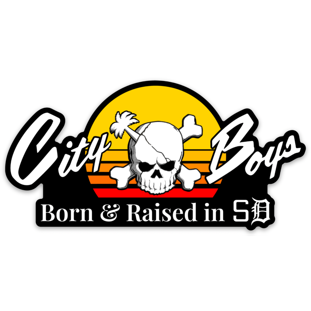 City Boys Sticker