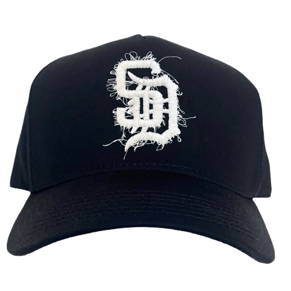 SD x OG Black SD A-Frame Snapback