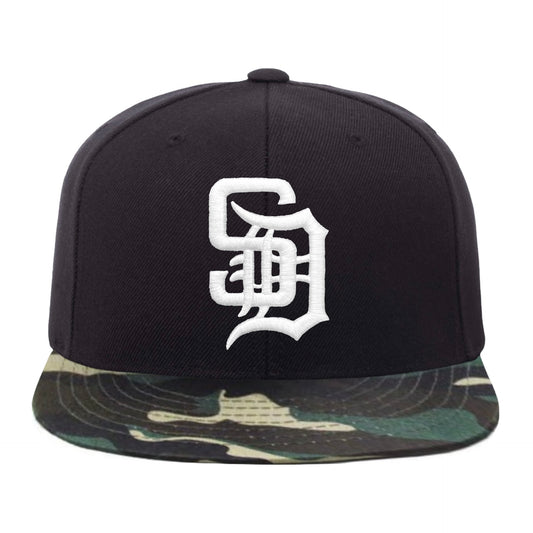 Camo Brim SD Snapback Hat