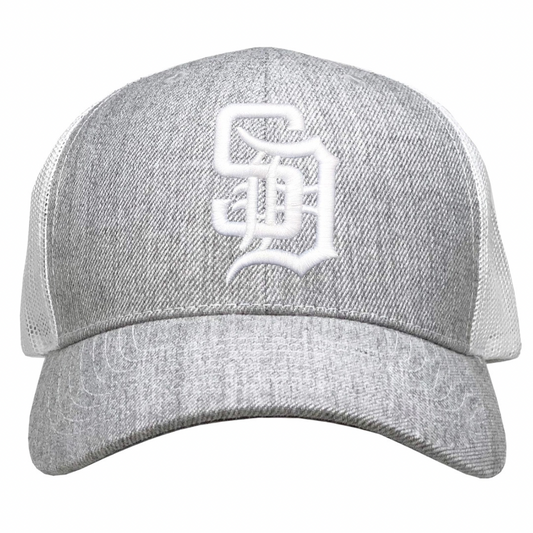 Heather Grey SD Trucker Hat