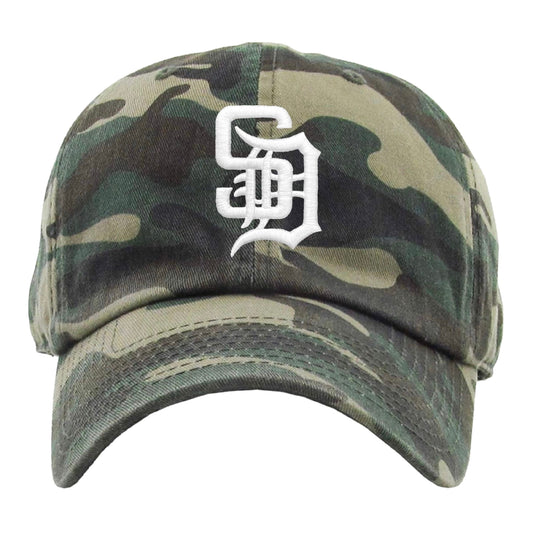 Youth Camo SD Dad Cap