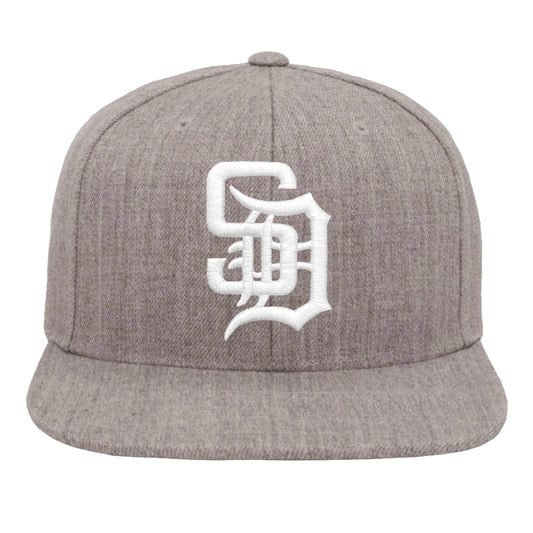 Light Heather Grey SD Snapback