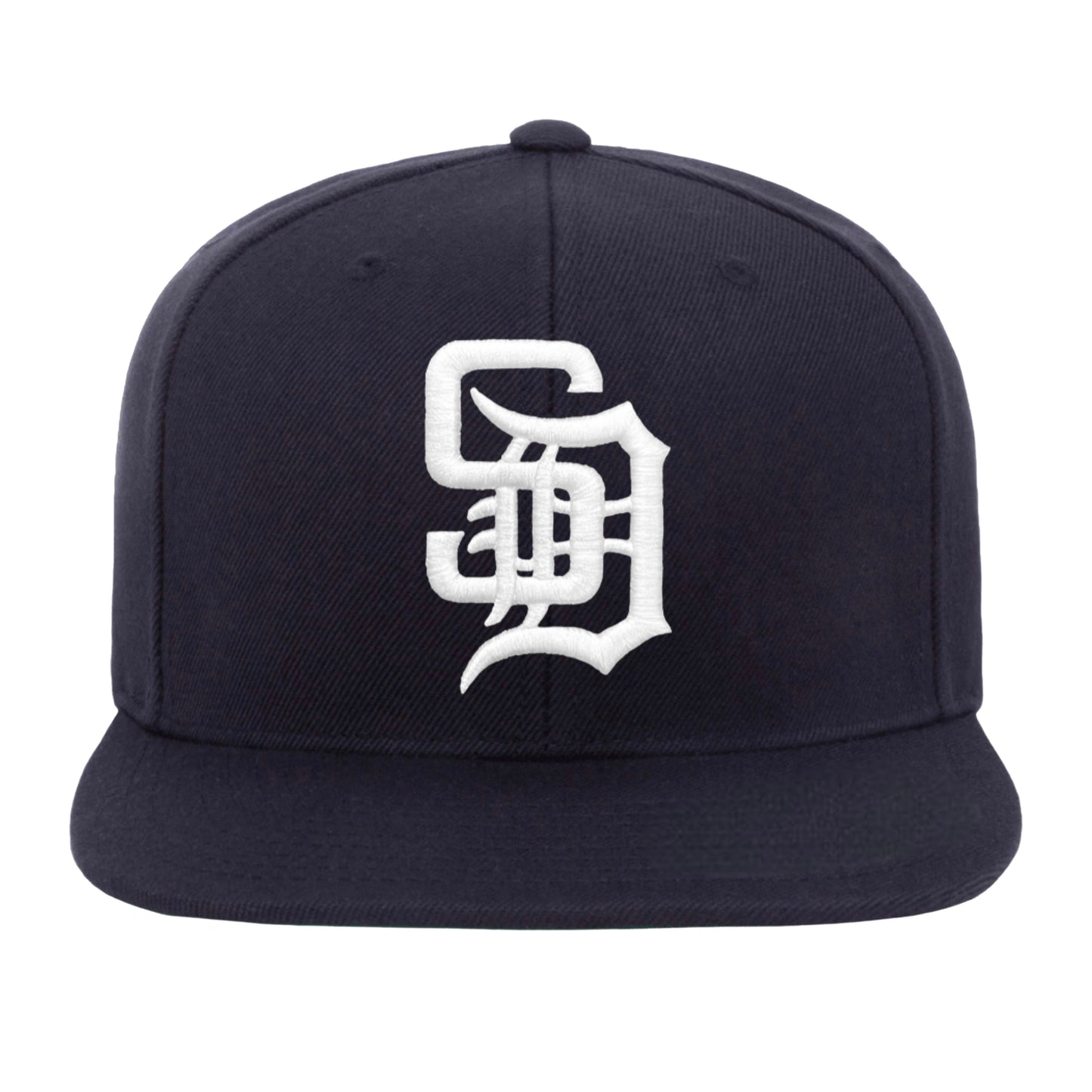 Navy SD Snapback