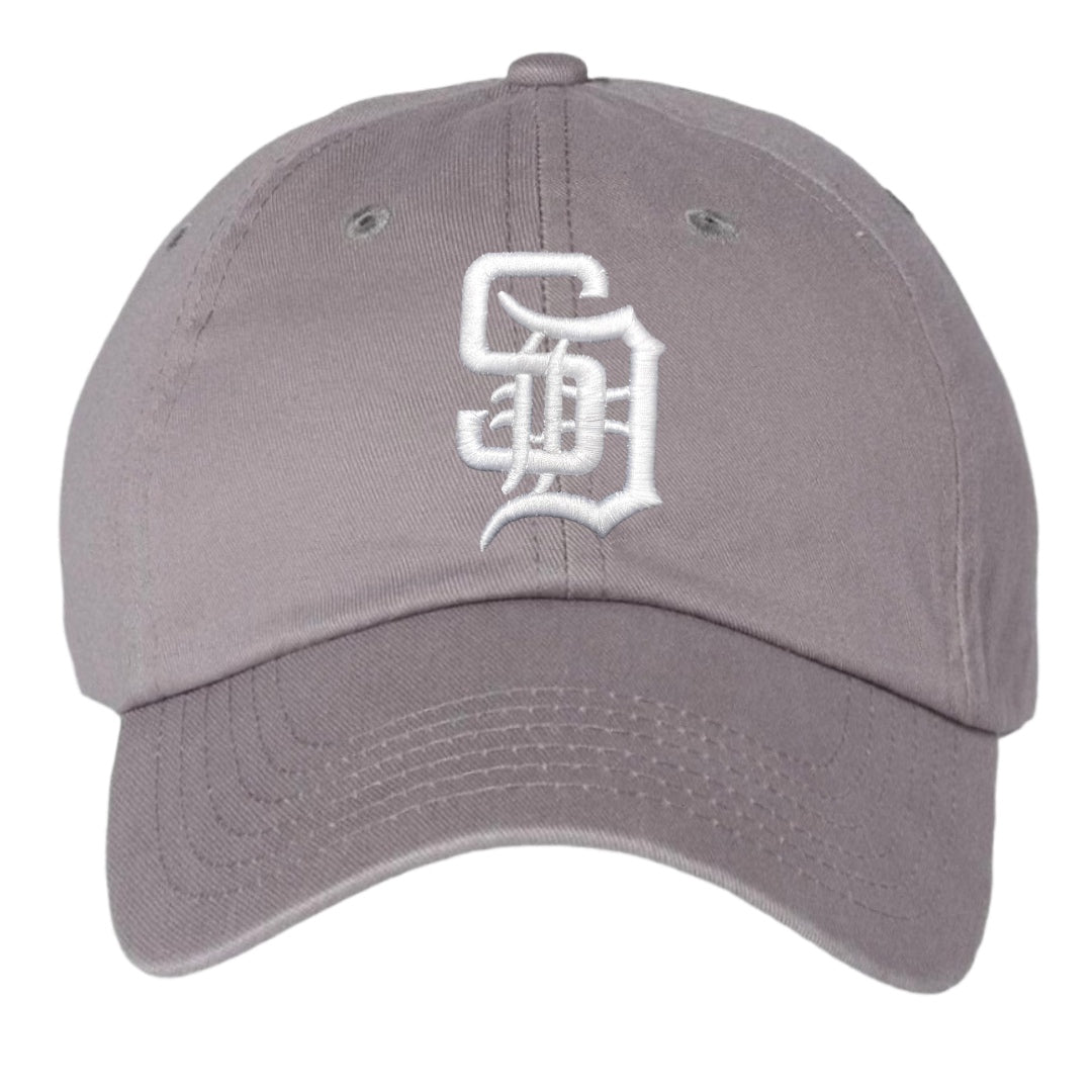 Grey SD Dad Cap