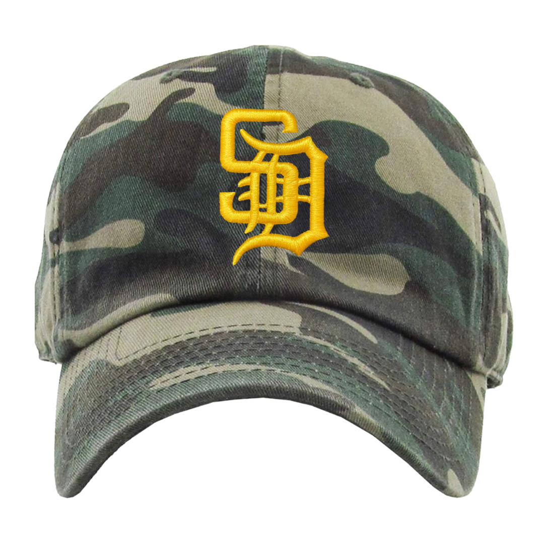 Camo Gold SD Dad Cap